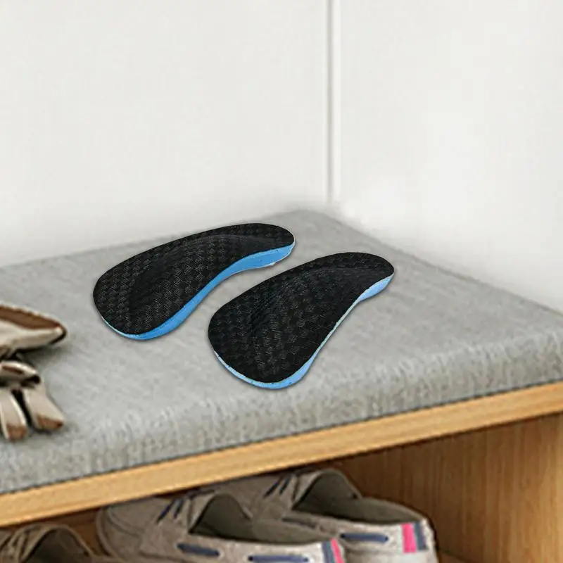Orthopedic Insoles Half-Size Flat Feet Insoles Arch Support Cushion Plantar Inserts Soft And Comfortable Flat Foot Corrector