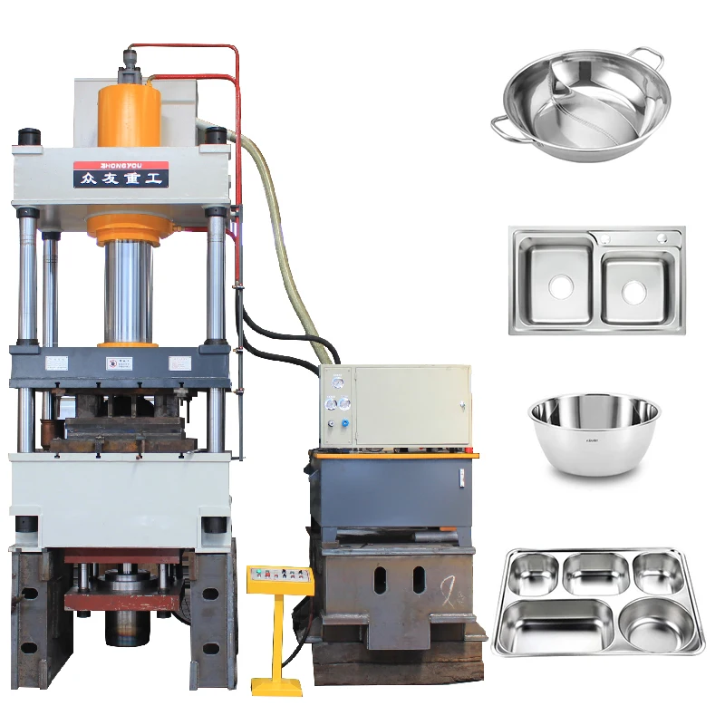 400ton  Stainless Steel/Aluminum Pot Making Deep Drawing Press Machine Price