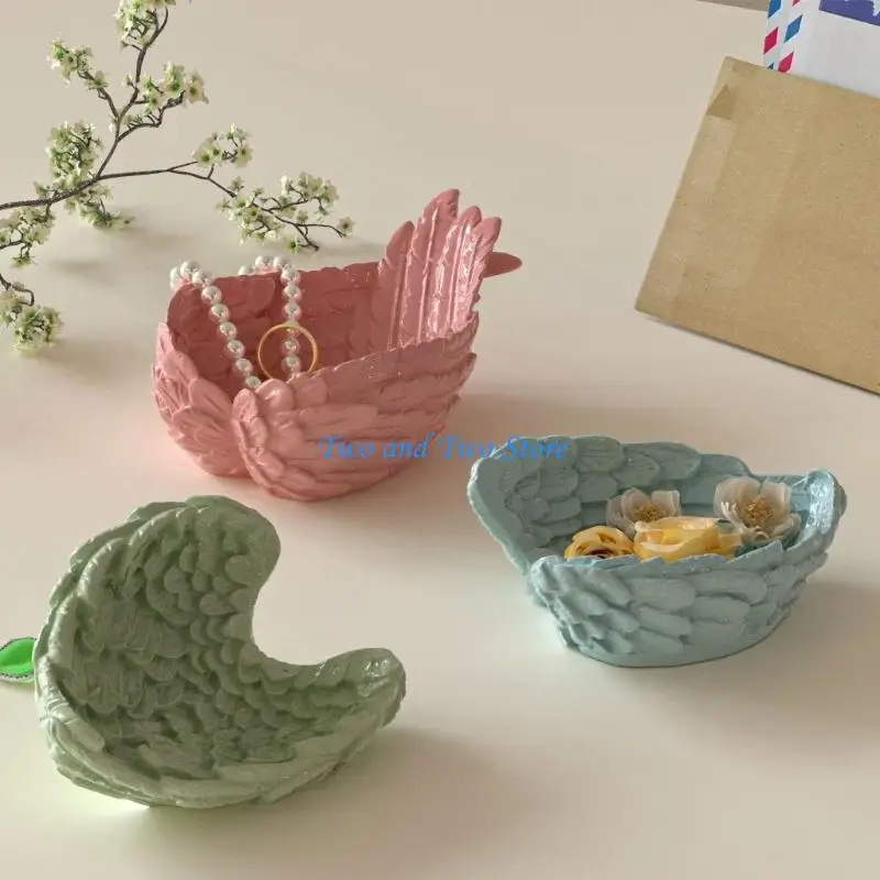 

HX6F Silicone Wing Resin Mold For Creative Handmade Decorative Dishes And Trays