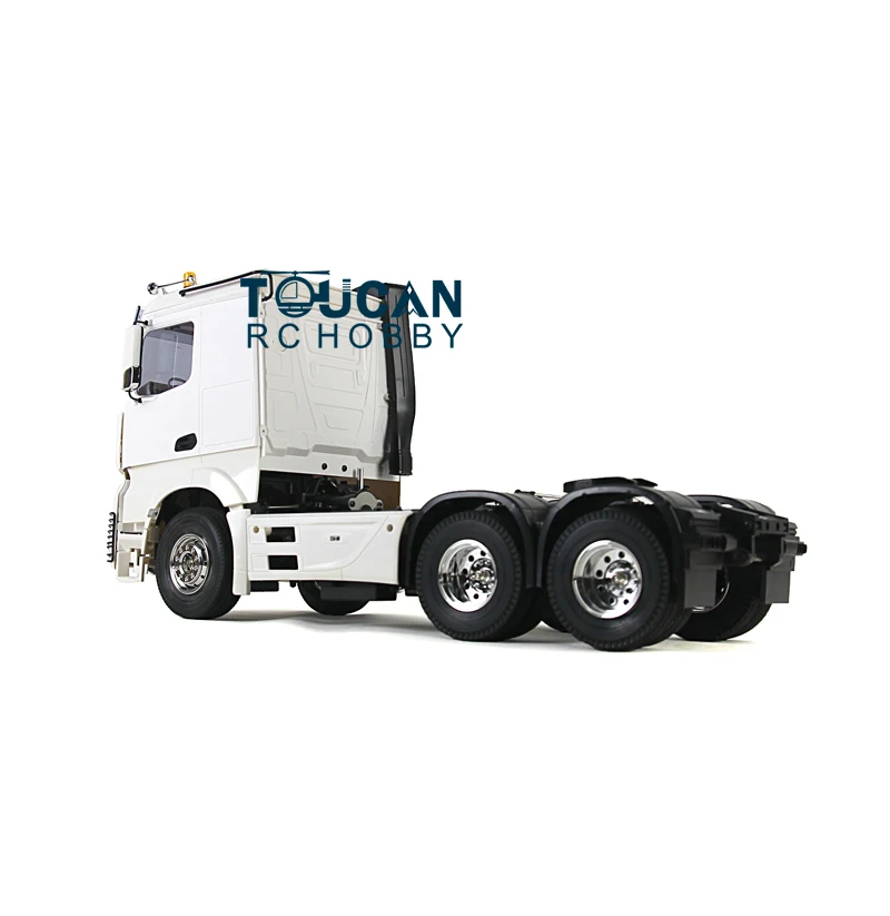 Toucan 1/14 Échelle RC Voiture 3 Essieux Tracteur Camion Remorque Avec 35T Moteur Électrique Pour Bricolage Jouets Modèle TH01059-SMT7