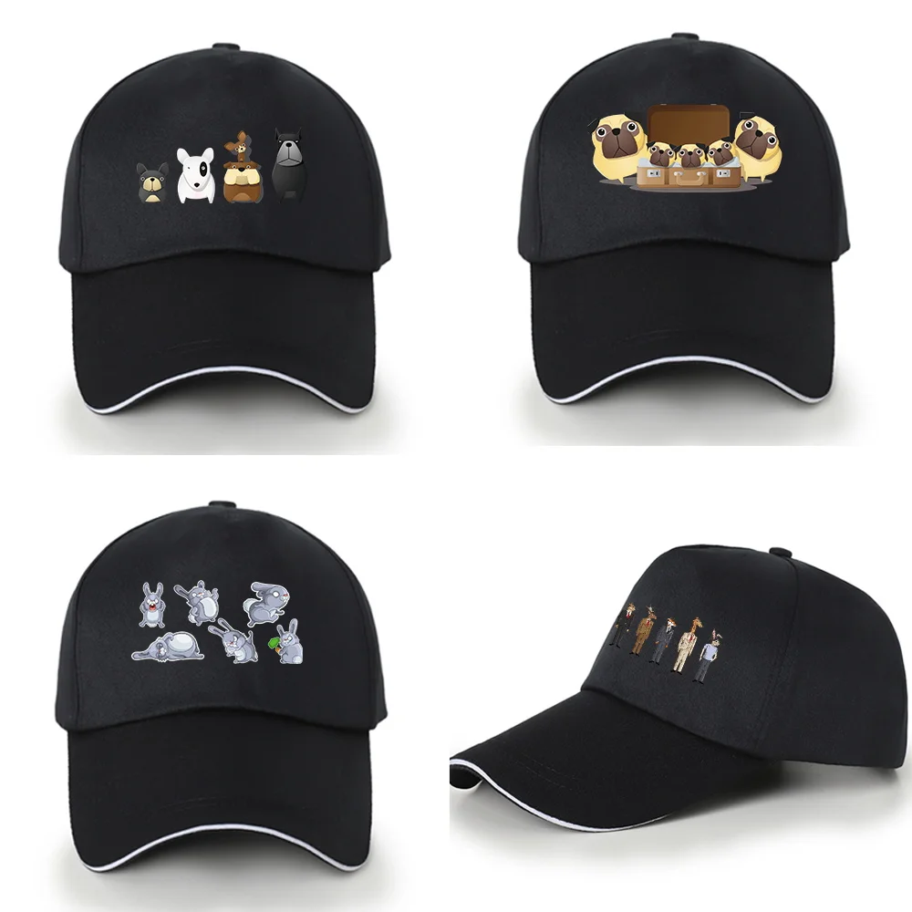 

Baseball Hats Female UV Protection Adjustable Sun Caps Casual Hip Hop Hat Men Golf Tennis Snapback Hat Dad Cap Cartoon Series