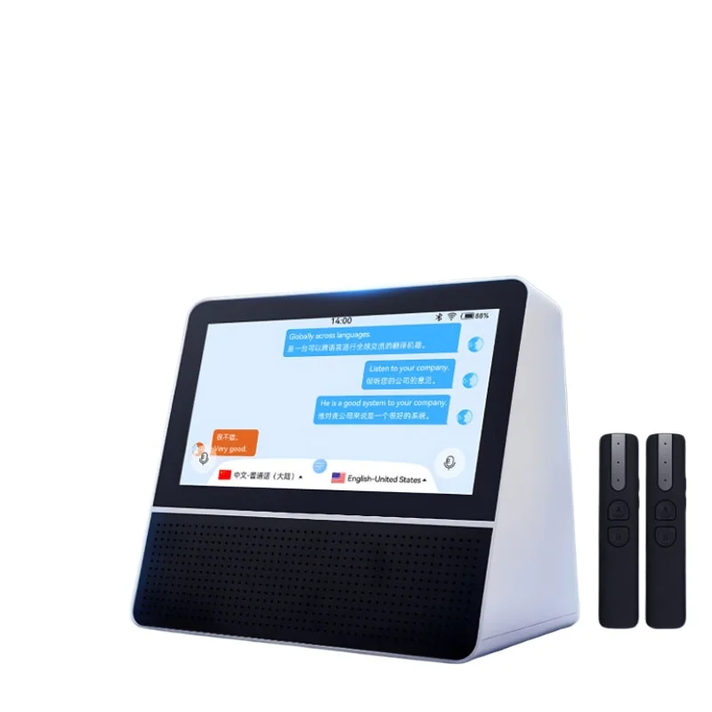 New intelligent dual-screen translator, simultaneous translator, multi-language real-time dialogue translation