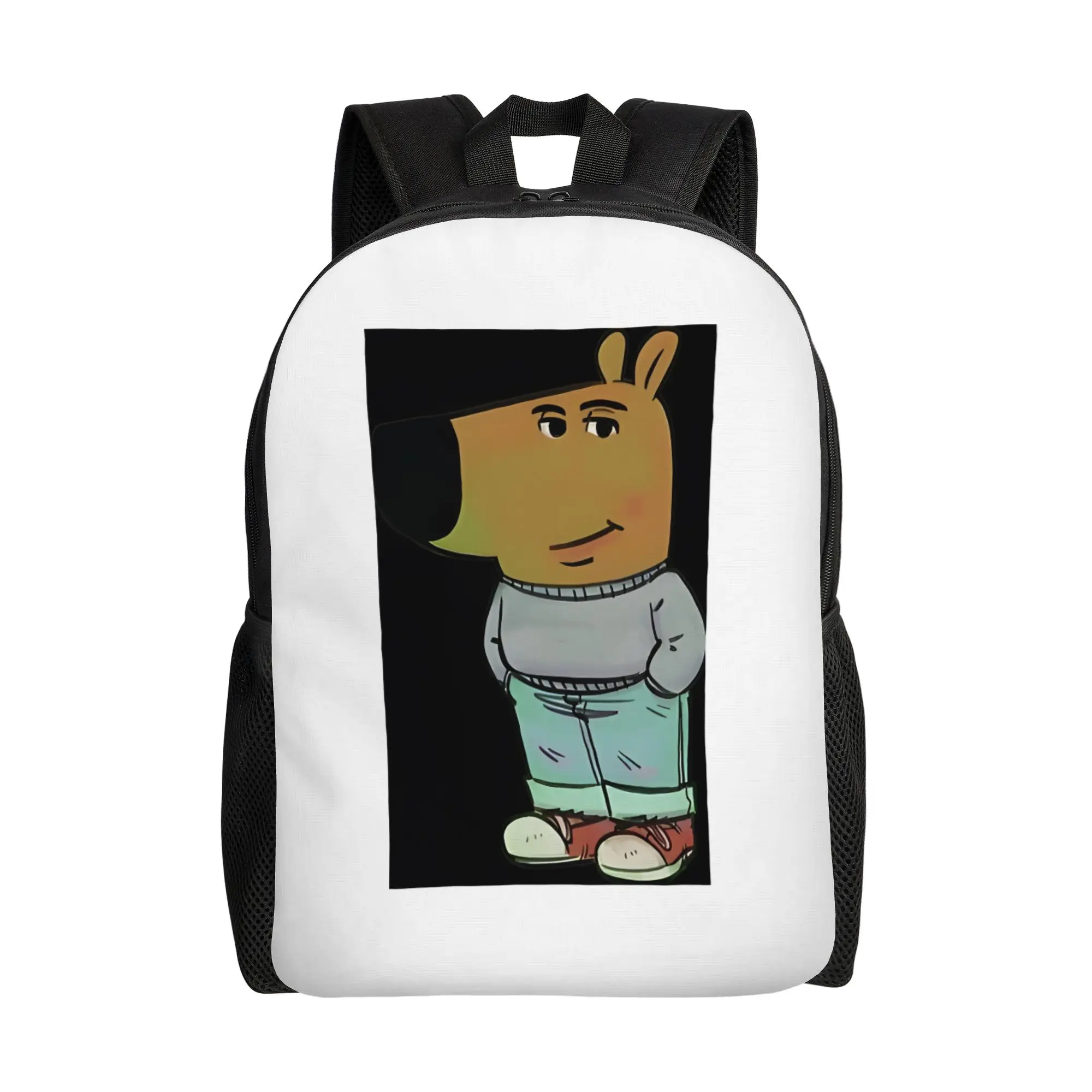 

cChill Guy6 cChill guy Backpack Students Daily Large Capacity Laptop Bag Back To School Season