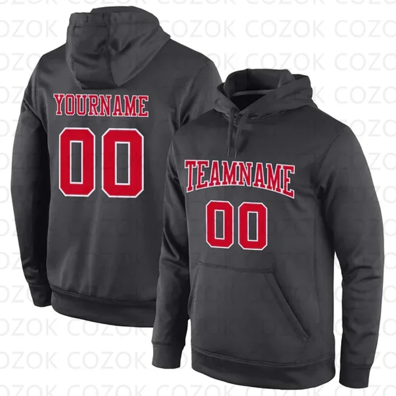 Maßgeschneiderte Hoodies, schwarzes Tarnfarben-Jersey, 3D-gedruckte Unisex-Pullover, Kapuzenpullover, lässige Sweatshirts