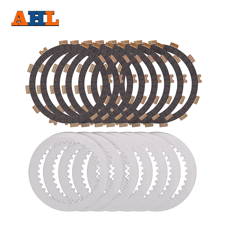 

AHL Motorcycle Clutch Friction Plates & Steel Plates Kit For Kawasaki KX250F KX250 KX 250 F 2004-2007 13088-0018 13089-013