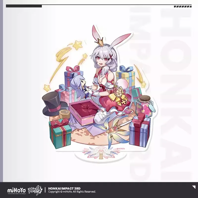 Pre Sale miHoYo Official Honkai Impact 3 Holy Trail Series Acrylic Lipai Elysia Seele Kiana Mei Bronya Cosplay Gifts Adornos