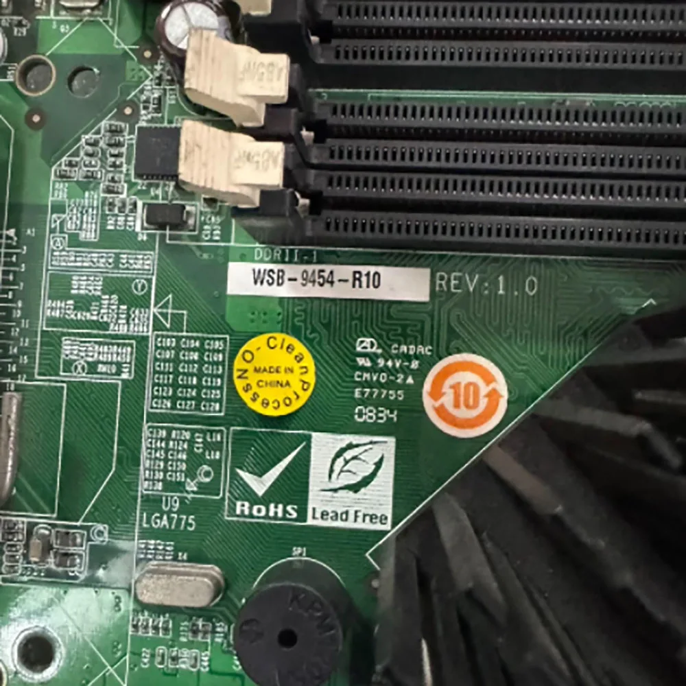 Perfect testing before shipment WSB-9454-R10 REV: 1.0 Dual Network Ports