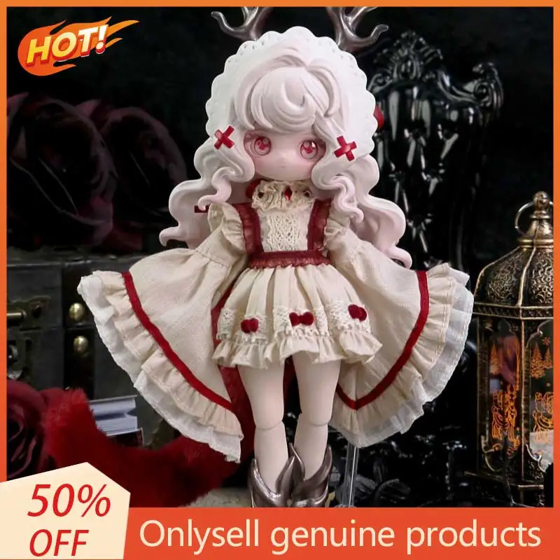 

Подлинная серия Lulu Spirit Story, 12-точечная подвижная кукла Bjd, глухая коробка, орнамент, игрушка, тренд куклы