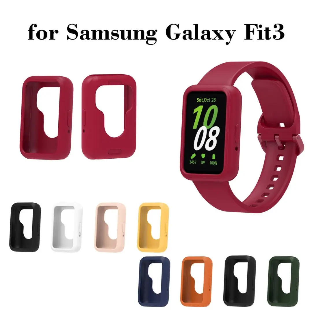 Miękki silikonowy pokrowiec ochronny do Samsung Galaxy Fit3 SM-R390 Rama ochronna Shell Bumper Anti-scratch Shockproof