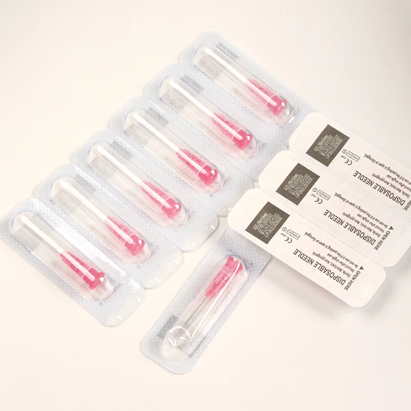 100 Stück/500 Stück/1000 Stück Schmerzlose Kleine Nadeln 29G 13MM Schmerzlose Tattoo-Piercing-Nadeln Mikro-Hypodermische Nadeln Augenlid-Werkzeuge – Detail 2