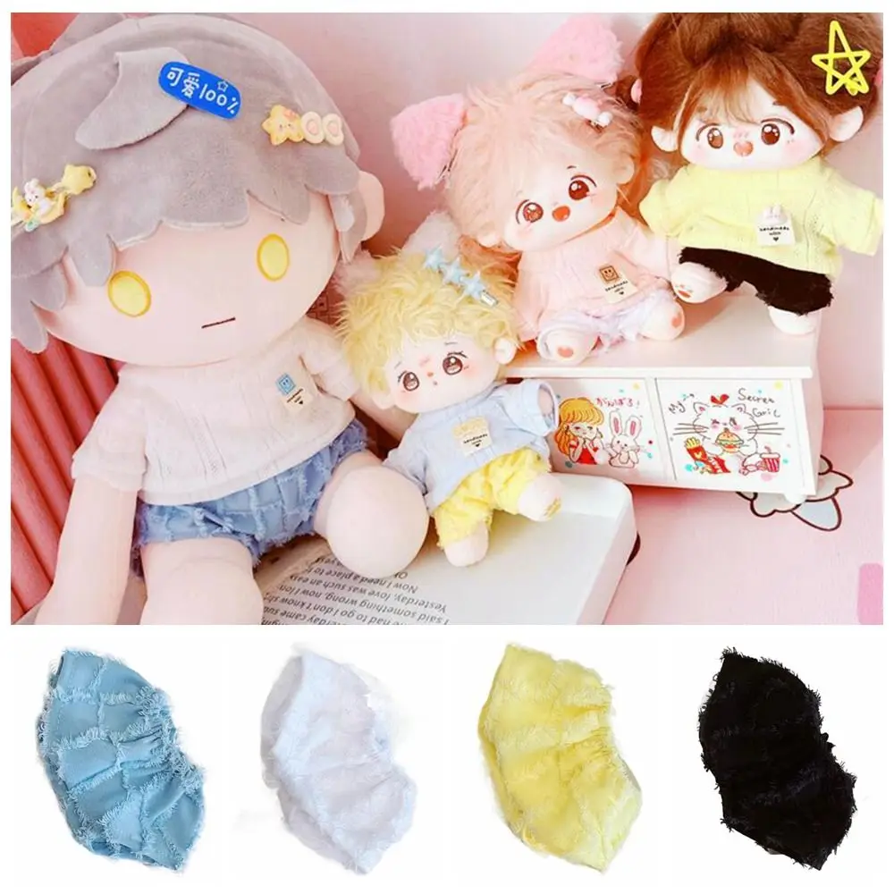 10/20CM Multicolor Mini Shorts cambia Dressing Game Playing House pantaloni in peluche in miniatura bambola Fluff Pants Cosplay