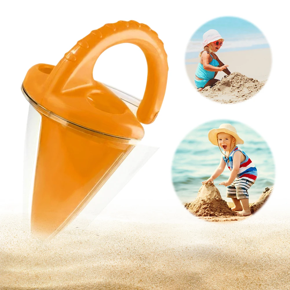 

Children Beach Funnel Sand Castle Building Tool Kids Sand Spilling Funnel for Water Mixing Play and Castles Building