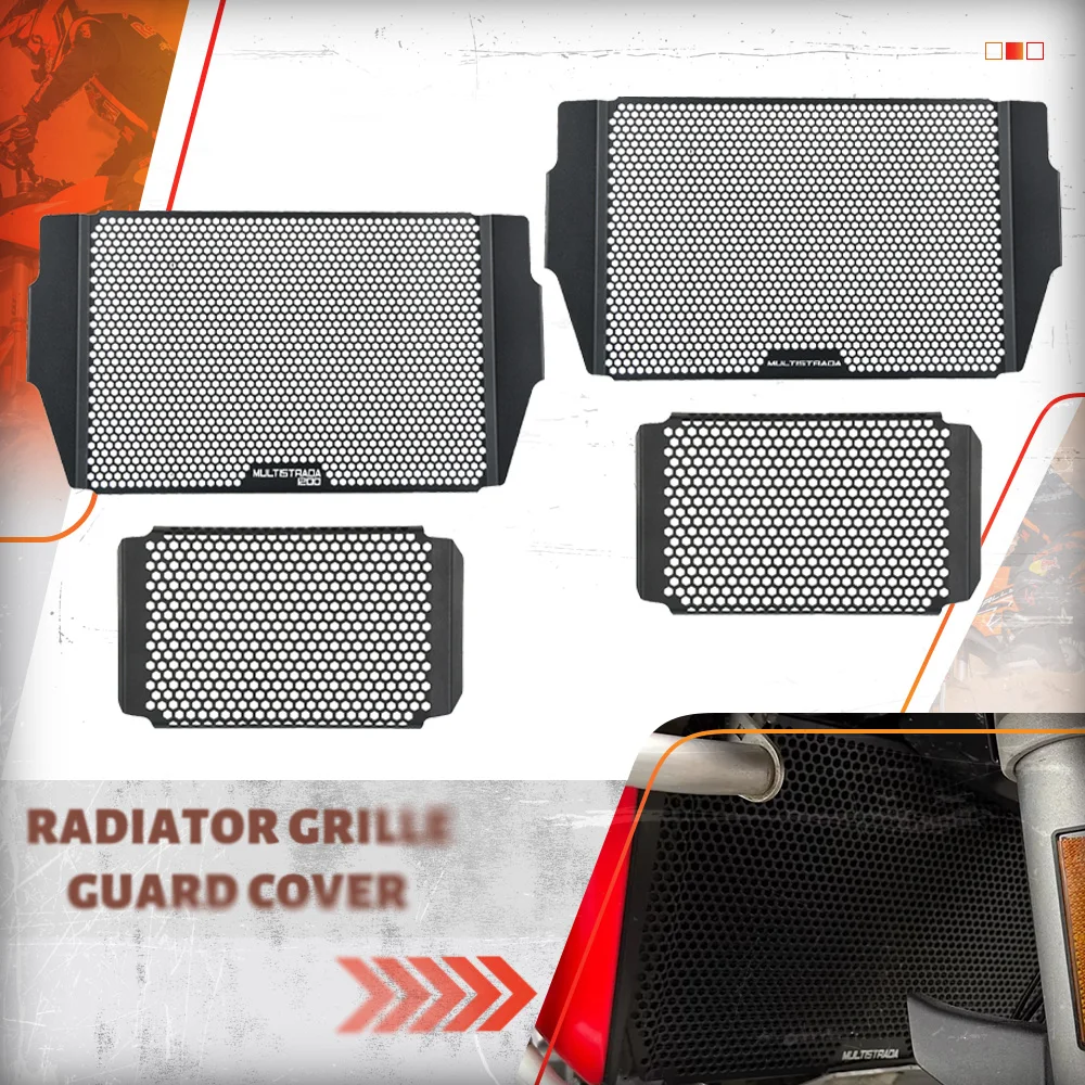 

Решетка радиатора мотоцикла, защита масляного радиатора для Ducati Multistrada 1200 S Touring MULTISTRADA 1200 2010-2013 2014