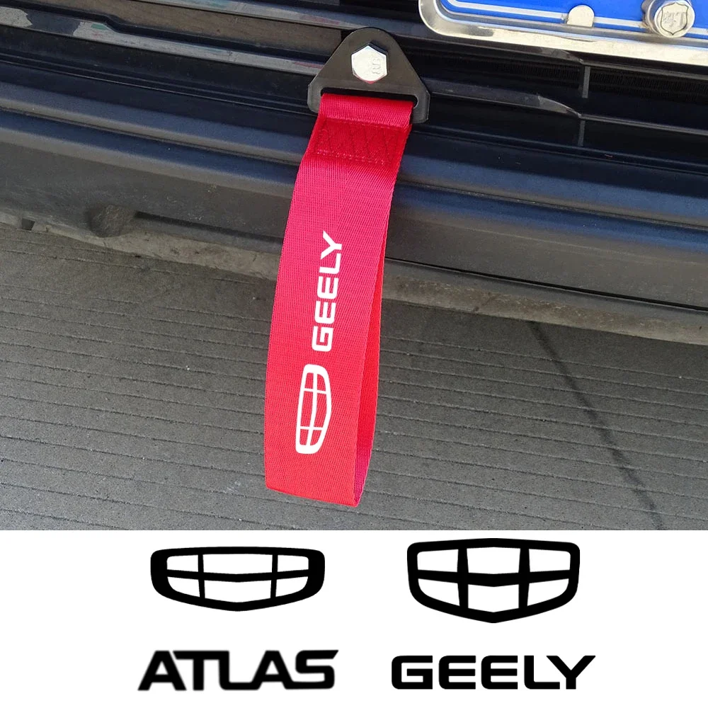 Car Grille Inlet Decor Strap For Geely Tugella Emgrand ATLAS AZKARRA Coolray GLEAGLE OKAVAGO ICON GX3 Preface BINRAY Accessories