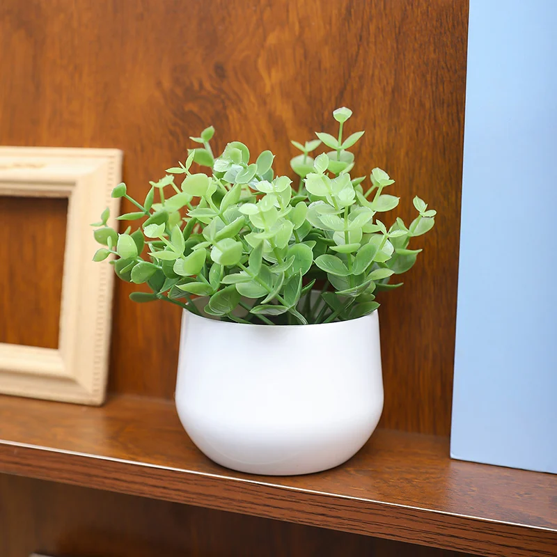 1 قطعة ترتيب يرتدي النباتات المحاكاة ثلاثية الأبعاد. مناسبة لمكاتب الأعمال وطاولات الطعام في الفنادق والمقاهي ونوافذ العرض والمعيشة #4