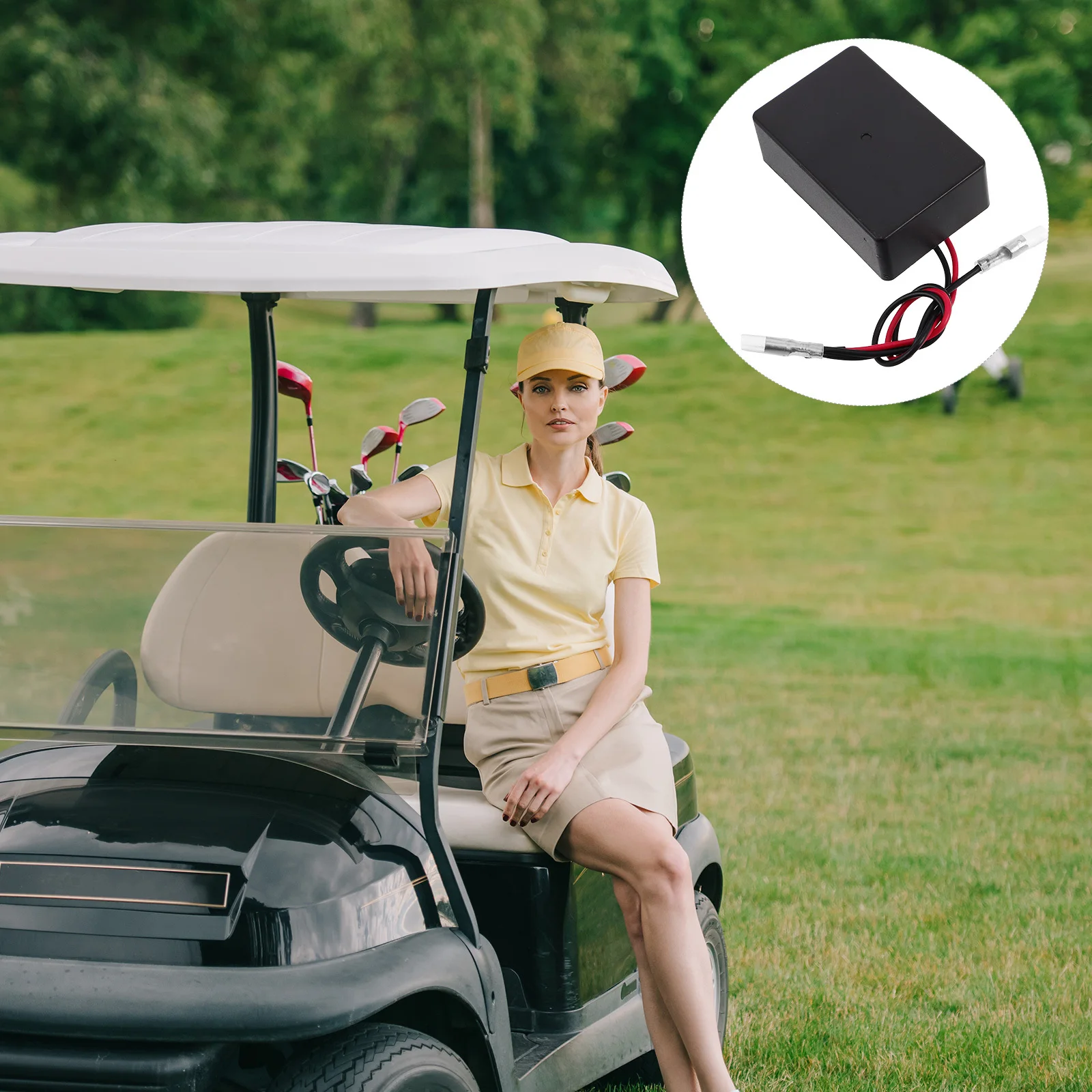 

Limiter Automotive Voltage Regulator Golf Cart Attachable Stand Bag Strap Sleeve Rack Carrier Cam Abs Black