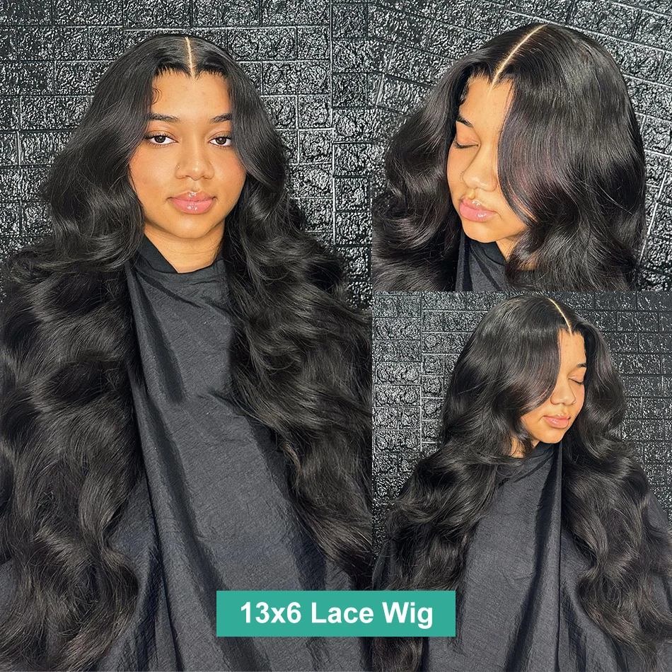 Meodi Body Wave 13x6 Hd Lace Frontal Wig Human Hair 30 40 Inch 13x4 Brazilian Pre Plucked Lace Wigs For Women 360 Lace Front Wig