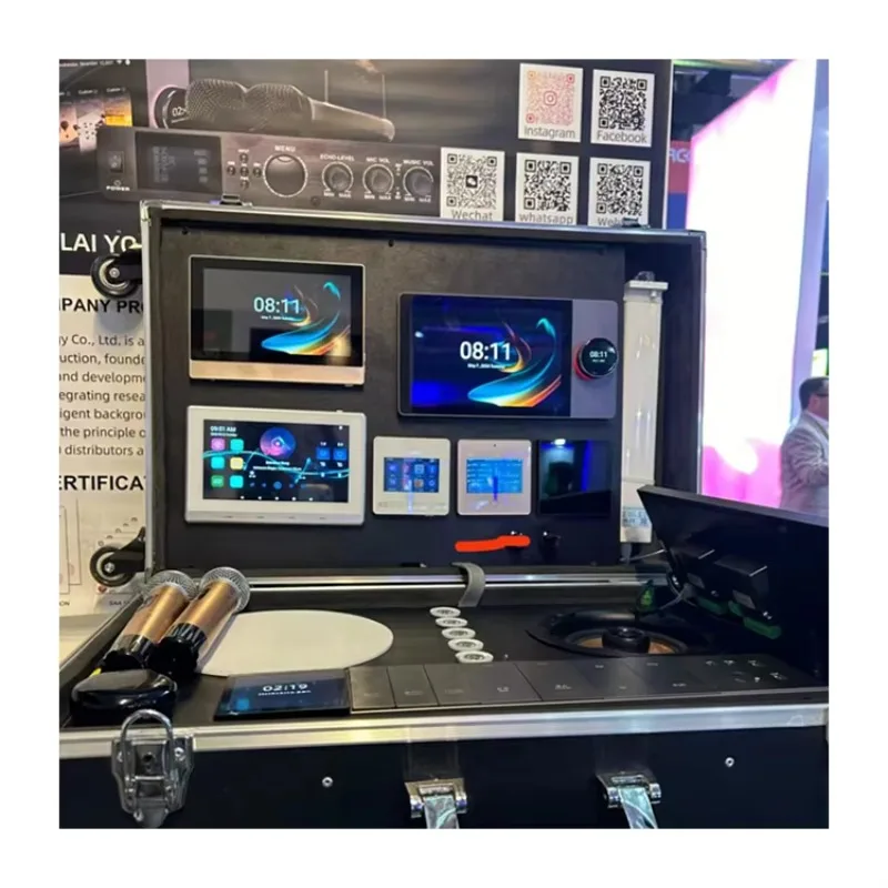 Smart Home Automation Demo Box Hotel Room Control System Portable Display Showcase Zigbee Wall Switch Panel Kit