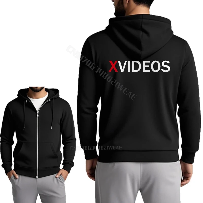 سويت شيرت مريح ملابس الشارع الشهير Xvideos طباعة شعار على الظهر بلوفر ربيعي بلوفرات وصل حديثًا