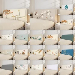 European style Elastic Bedhead Cover All-Inclusive Dust-proof Soft Headboard Protector Backrest Cover Universal Bed Head Covers