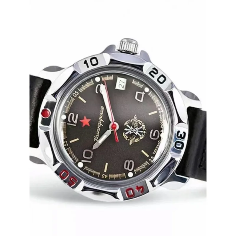 For Communications Force Commander Manual Mechanical Men's Watch Outdoor Waterproof Luminous