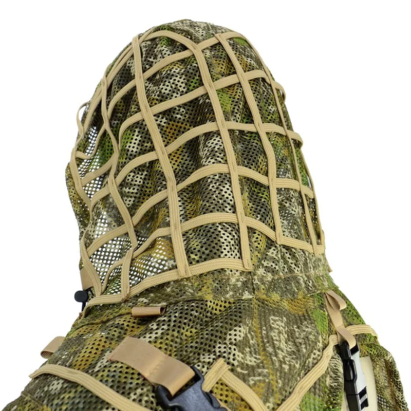 Ghillie-Anzug, taktischer Scharfschützmantel, Viper-Kappen, Jagdmantel, Material und Farbe optional, Tarnkleidung für Airsoft-Paintball – Detail 28