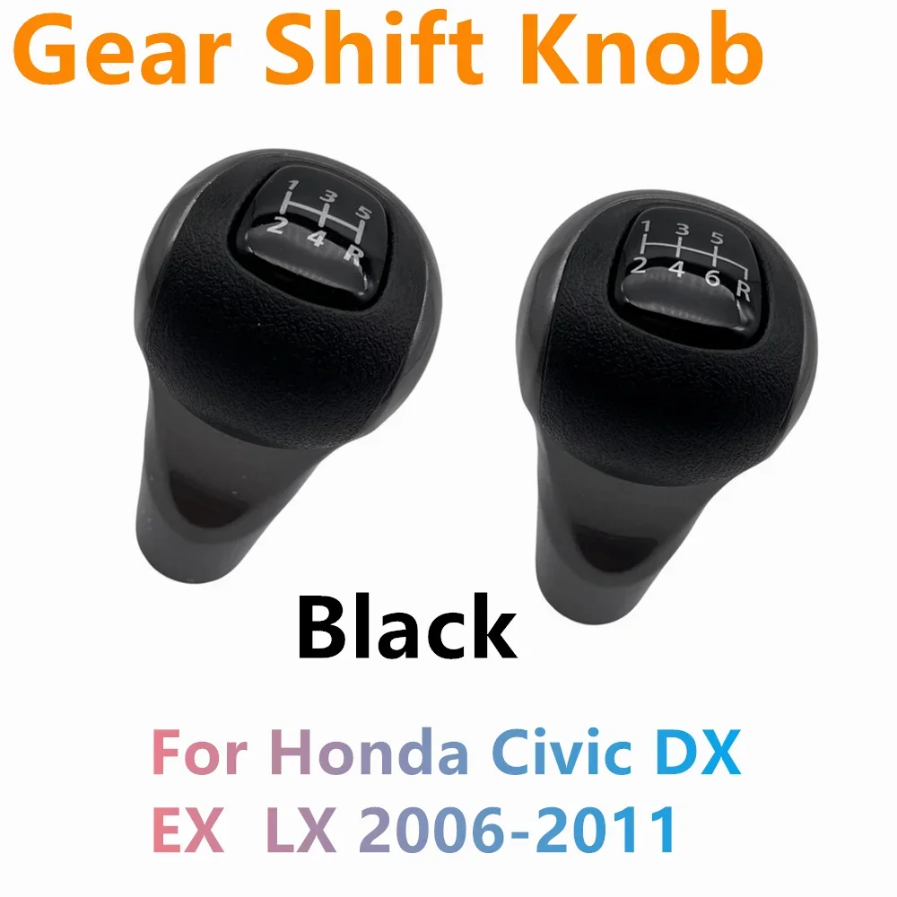 عالية الجودة سيارة NEWGear التحول المقبض 5 6 سرعة شيفتر رافعة عصا لهوندا سيفيك DX EX LX 4D 2006-2012 اكسسوارات السيارات