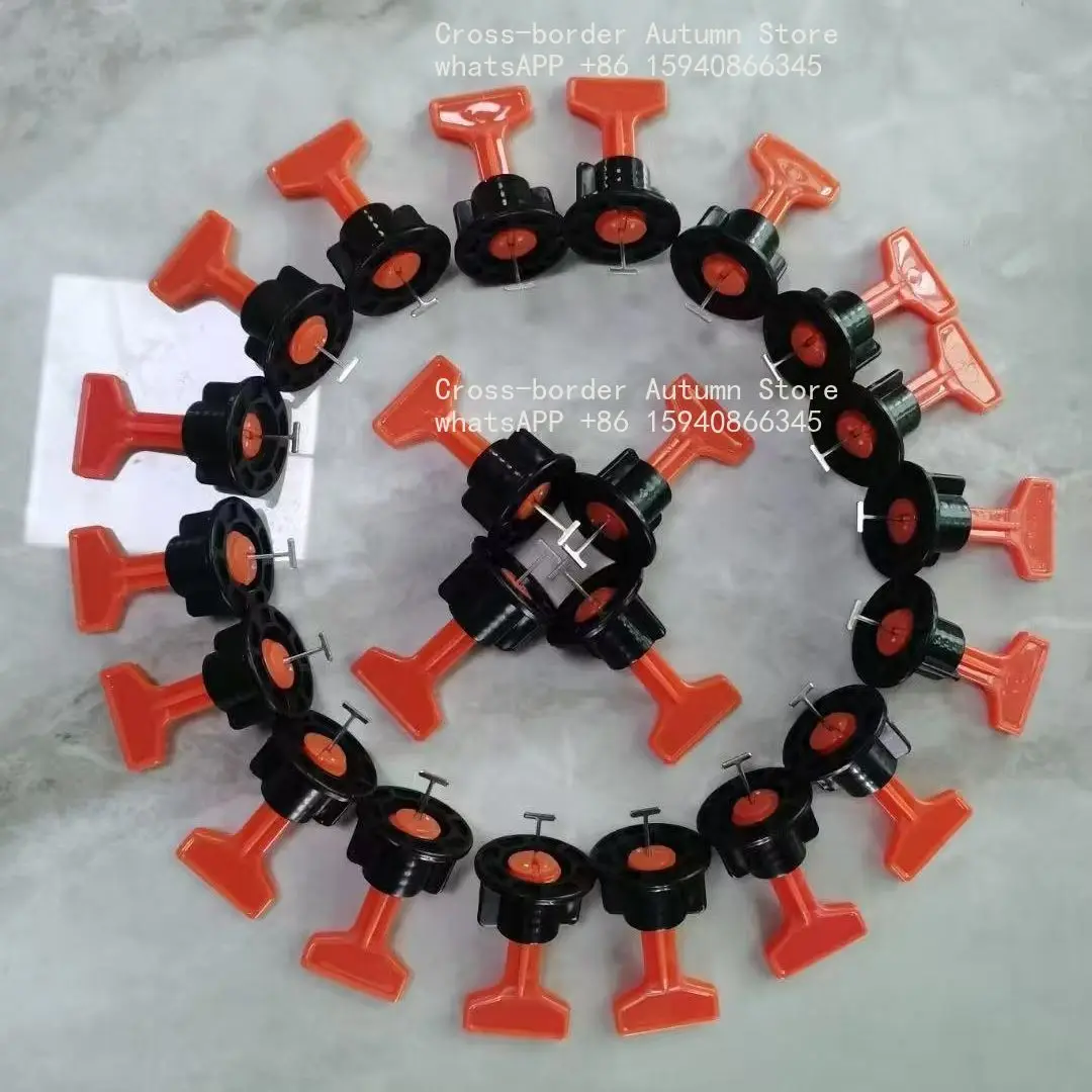 Tile Leveler Wall Tile Positioning Tool Rotary Leveler Floor Cross Clip Wall Fixing Steel Needle