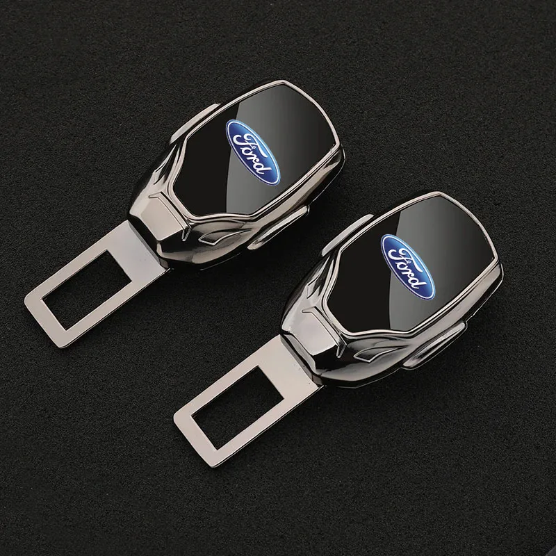 Car Seat Belt Clip Extender Seat Belt Lock Socket Extender Safety Buckle for Ford Focus ST Fiesta Ranger Mondeo Mustang Transit