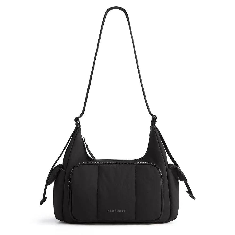 

Crossbody Bags for Women, Small Puffer Purses for Women Daily/Travel, 6L Cute Fluffy Hobo Bag | Lightweight, Sturdy, Travel