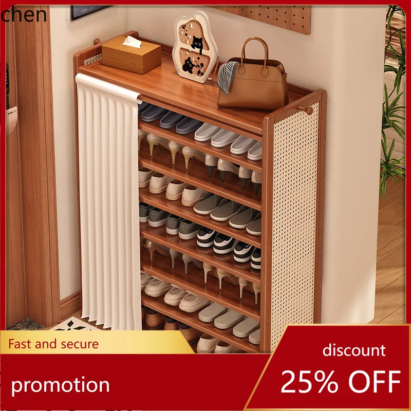 

Hxl shoe rack - multi-tier over-the-door shoe organizer, space-saving storage shelf, dustproof simple shoe cabinet