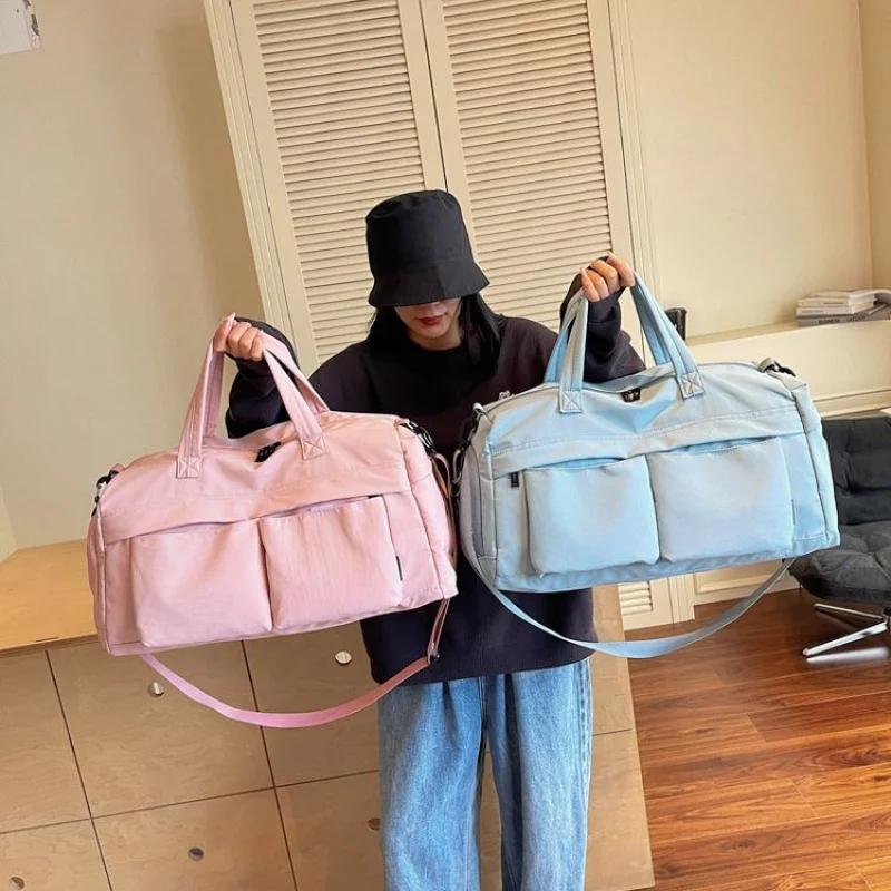 

Stylish Casual Business Leather Tote Shopper Bag Solid Color Large Capacity Elegant For Commuter Women