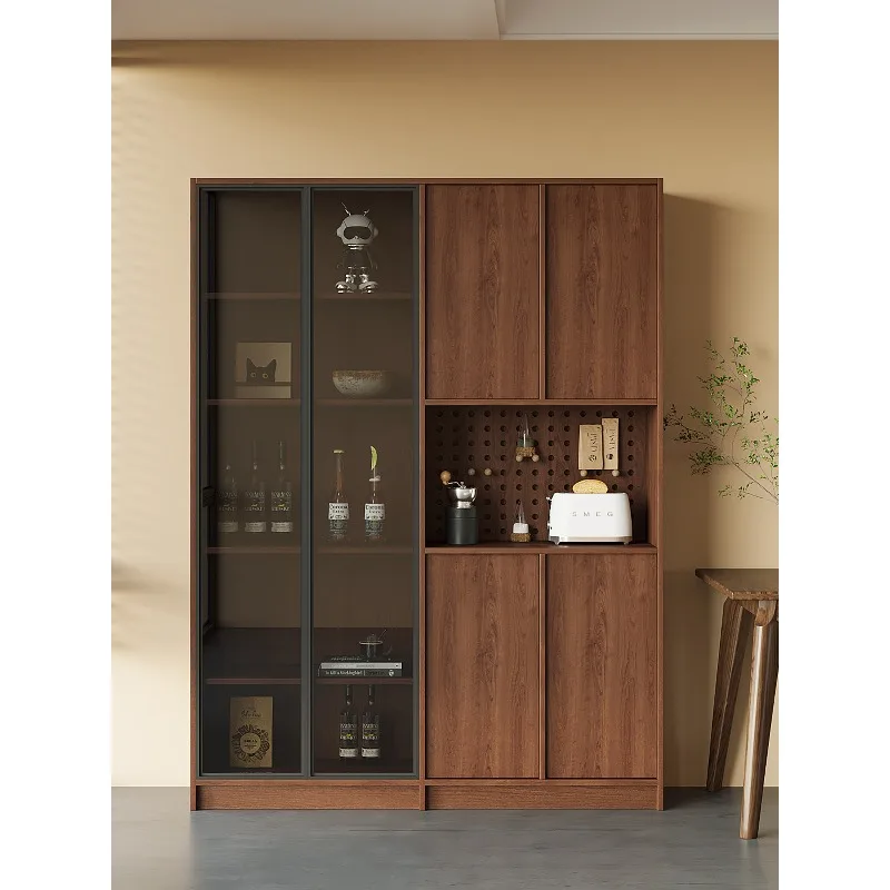 

Solid wood sideboard, home living room, wall-to-wall storage cabinet, display cabinet, pantry cabinet, entryway, wine cabinet