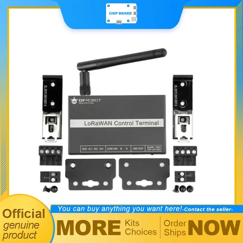 

LoRaWAN Industrial Control Terminal, EU 868MHz Band with RS485 Interface and Up to 4km Communication Range