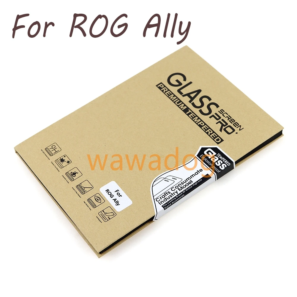 15sets Screen Protection Film Scratch Proof Tempered Glass Film Explosion-proof for ASUS ROG Ally