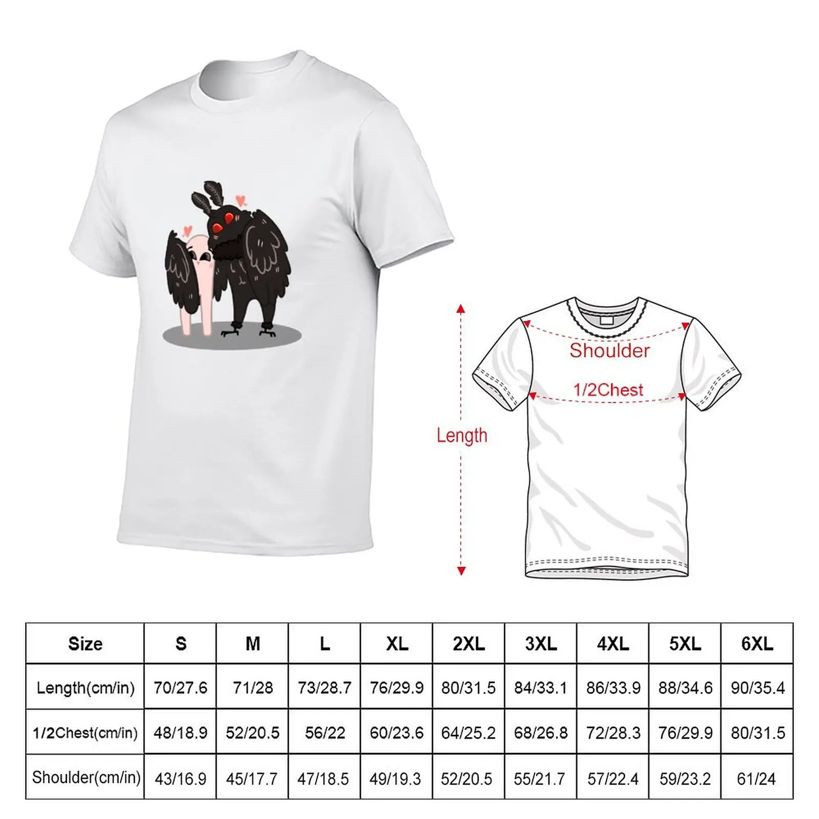 Cryptic Companion - White T-Shirt Novelty Graphic Tee Shirt