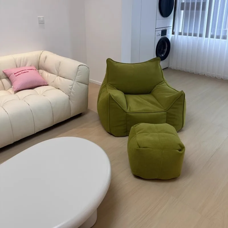 

Bean Bag Living Room Sofa Chair Tatami Balcony Sofa Lazy Sofa Bedroom Single Leisure Cute Bean Bag Sofas House Hold Furniture