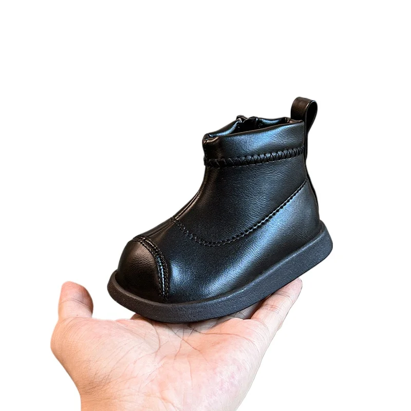 2025 خريف شتاء جديد الأطفال أحذية كاجوال للفتيات موضة الكورية نمط لينة أسفل مكافحة زلق تنوعا المنصة الأحذية #6