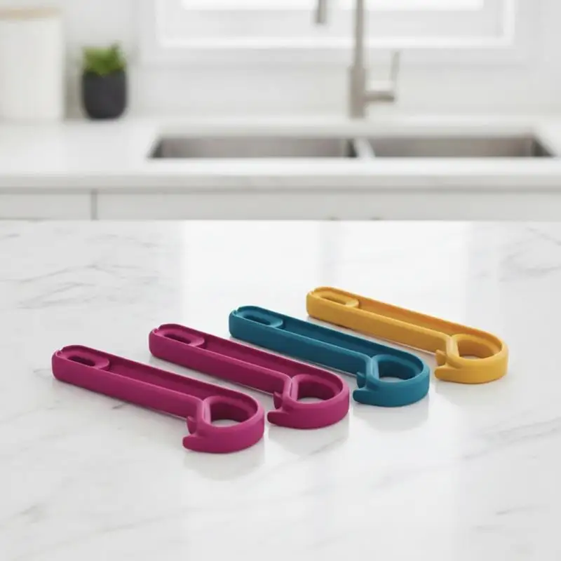 Pull Tab Can Opener Nail Safe Durable Material Soda Can Opener for Home Bar Outdoor Camping Party Family Gathering Use
