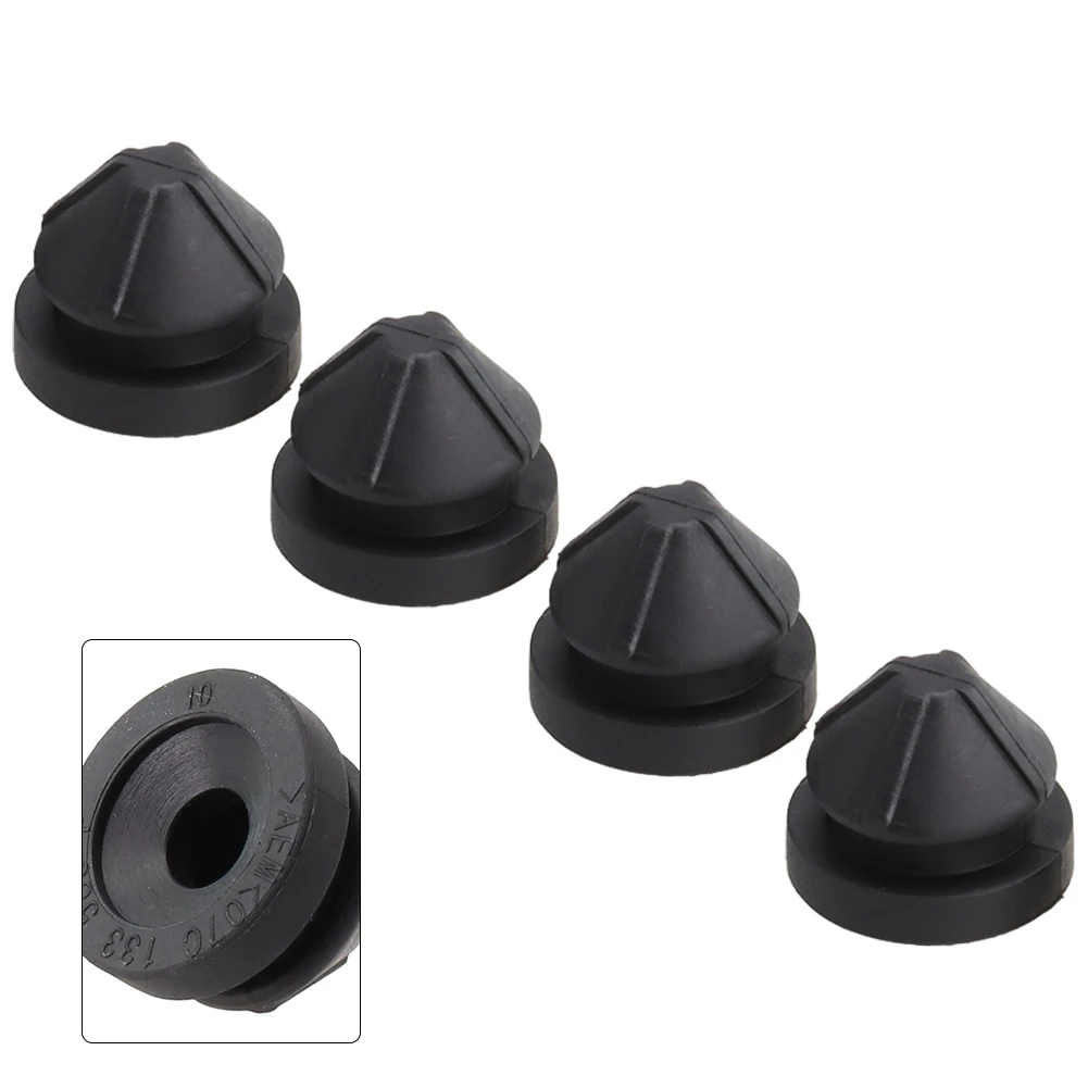 Buffer Cushion High Quality Bonnet Hood Air Intake Filter Grommet Buffer Cushions for Diesel Petrol Engines Pack of 4