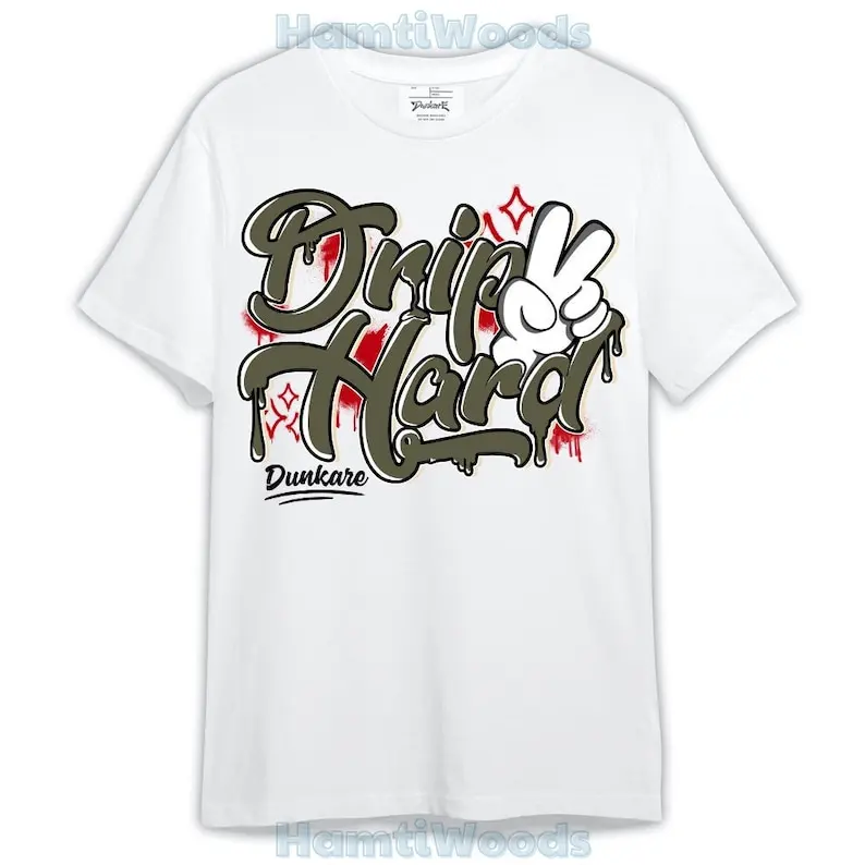 

Low OG Medium Olive 1s Shirt, Drip 2 Hard Shirt Outfit