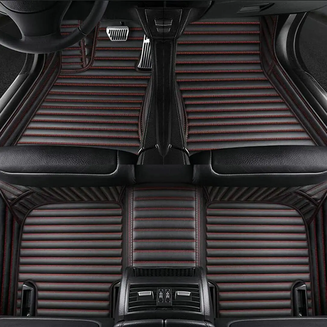 Custom Car Floor Mats For Skoda Karoq Automobile Carpet Cover Interior Accessories Protective Pad Parts