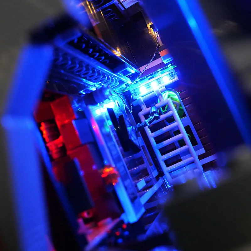 LED-lichtset voor LEGO 76300 Arkham Asylum Lamp Idee Kerstcadeau (exclusief bouwstenen, stenen, sets, model)