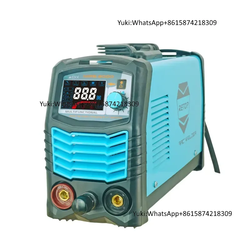 RETOP Portable Digital Family Use MMA Welding Machine with Battery Charging Function and Cleaning Function