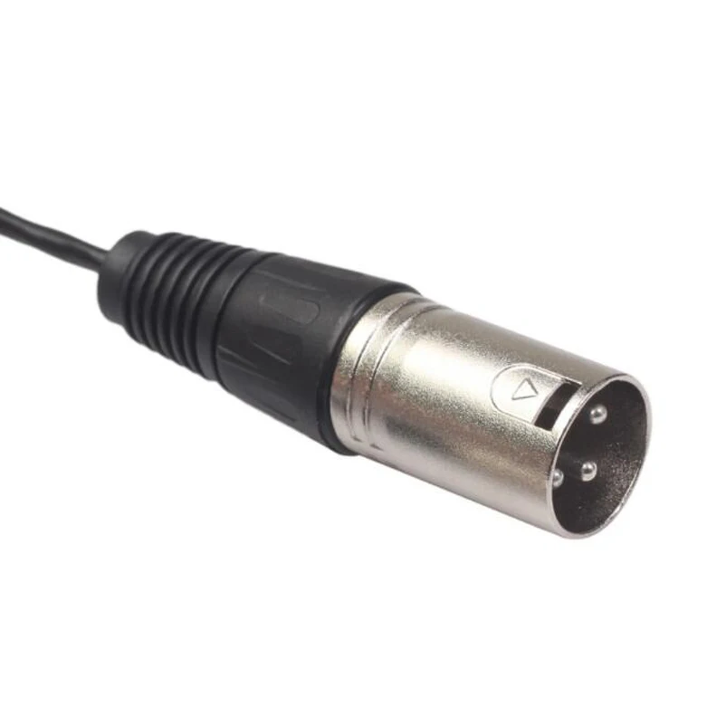 XLR ذكر إلى 3 دبوس ذكر صغير كابل الصوت المكونات ، موصل الميكروفون