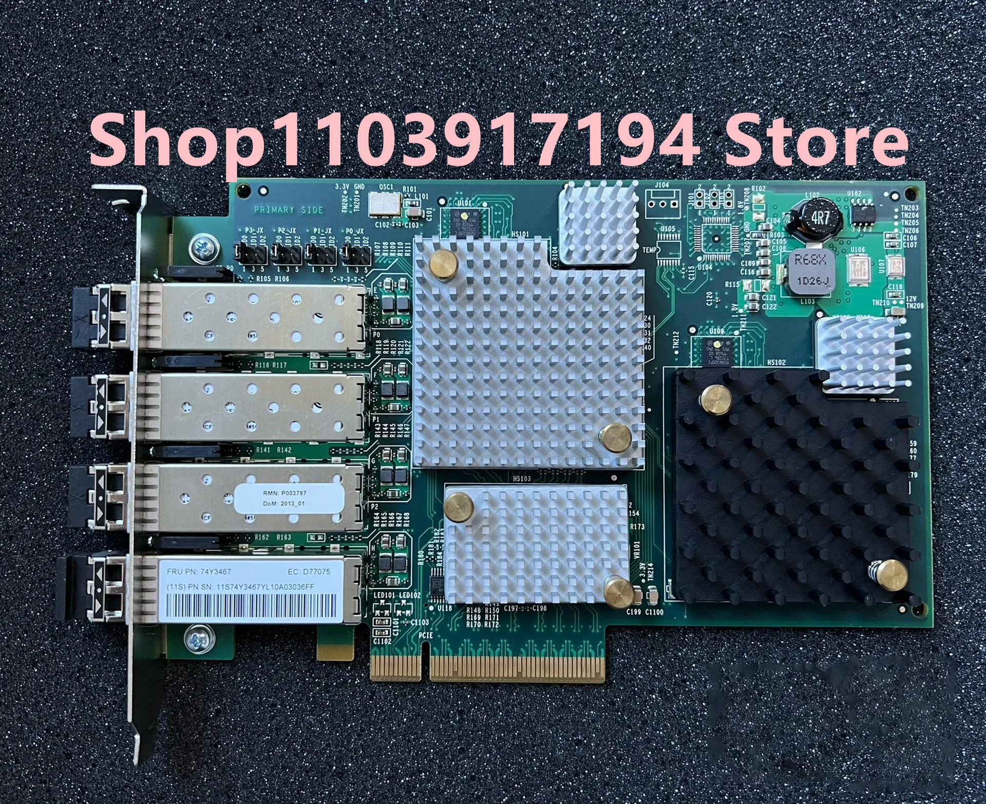 FOR  IBM 5729 74Y3467 8G HBA card P7 P8 Minicomputer optical fiber card