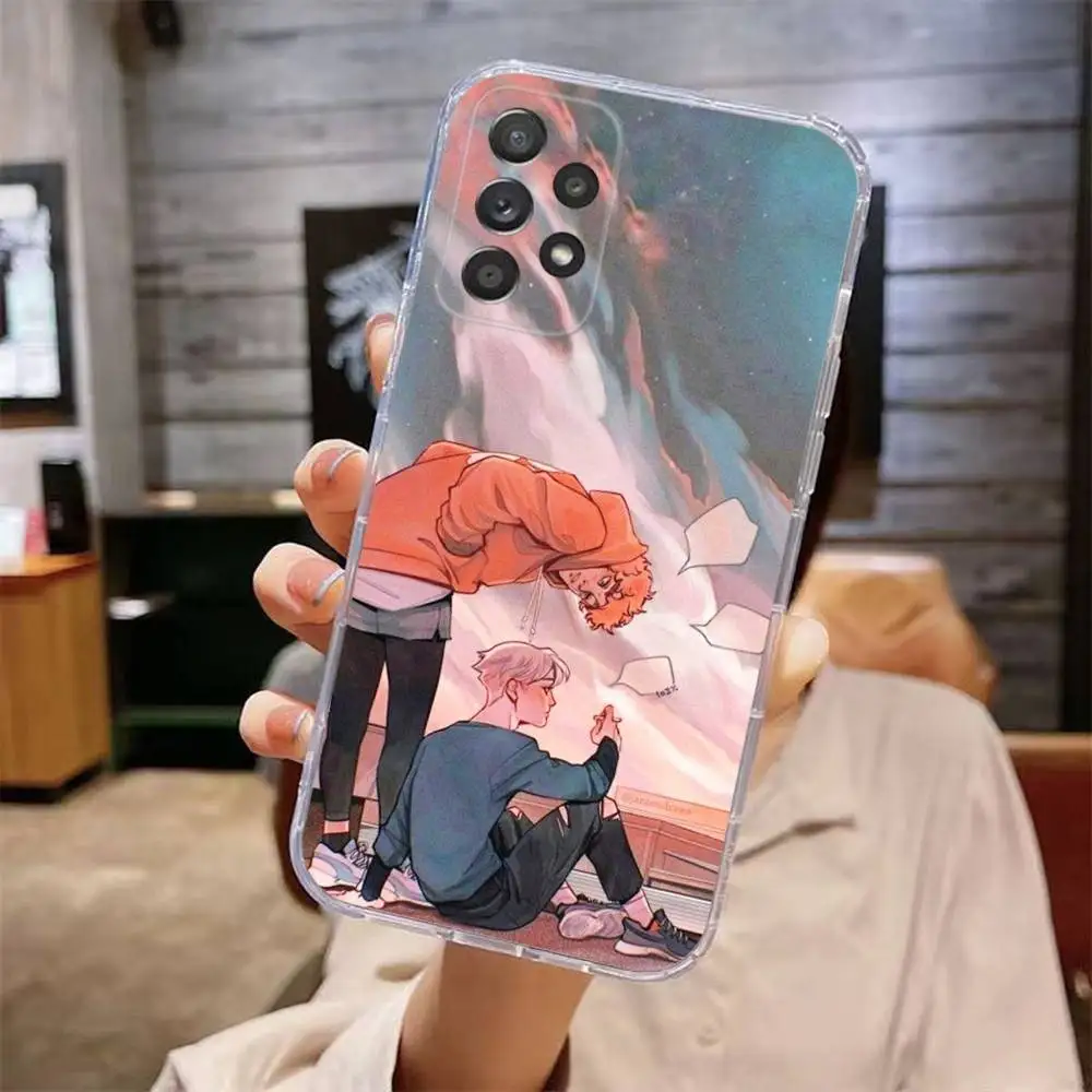 حافظة لهاتف سامسونج جالاكسي A,71,70,52,51,40,31,50,50S,30S,21S,12,10,Note20ultra غطاء شفاف #4