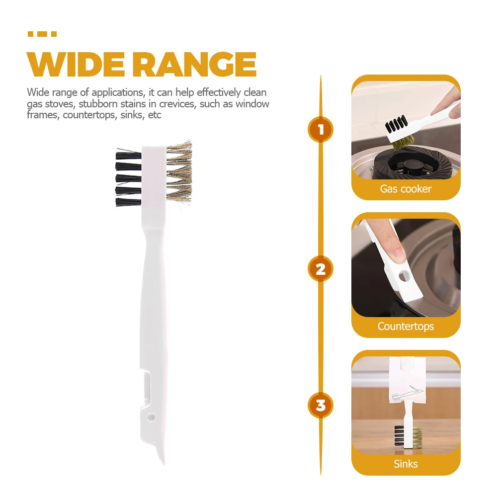

Gas Stove Brush Cooktop Cleaning Scrub Brush Ceramic Tile Seam Groove Cleaner Household Tools Stubborn Stains Heavy Duty