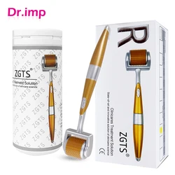 ZGTS 192 Roller Derma Micro Needle Medical Grade Titanium Dermoroller Mesotherapy Hair Regrowth Bread Growth Skin Rejuvenation