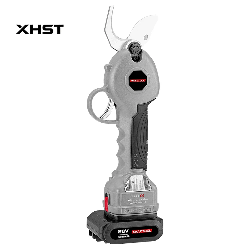 Garden Tool 28mm Cutting Capacity 16.8V Battery Powered Cordless Power Shears Carbon Steel Blade Nylon Pruning Scissors